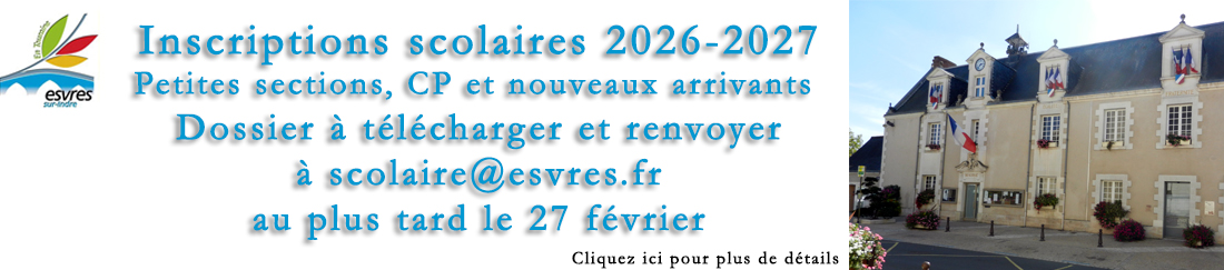 2026 inscr scolaires
