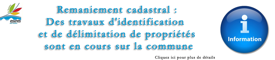 2026 remaniement cadastral