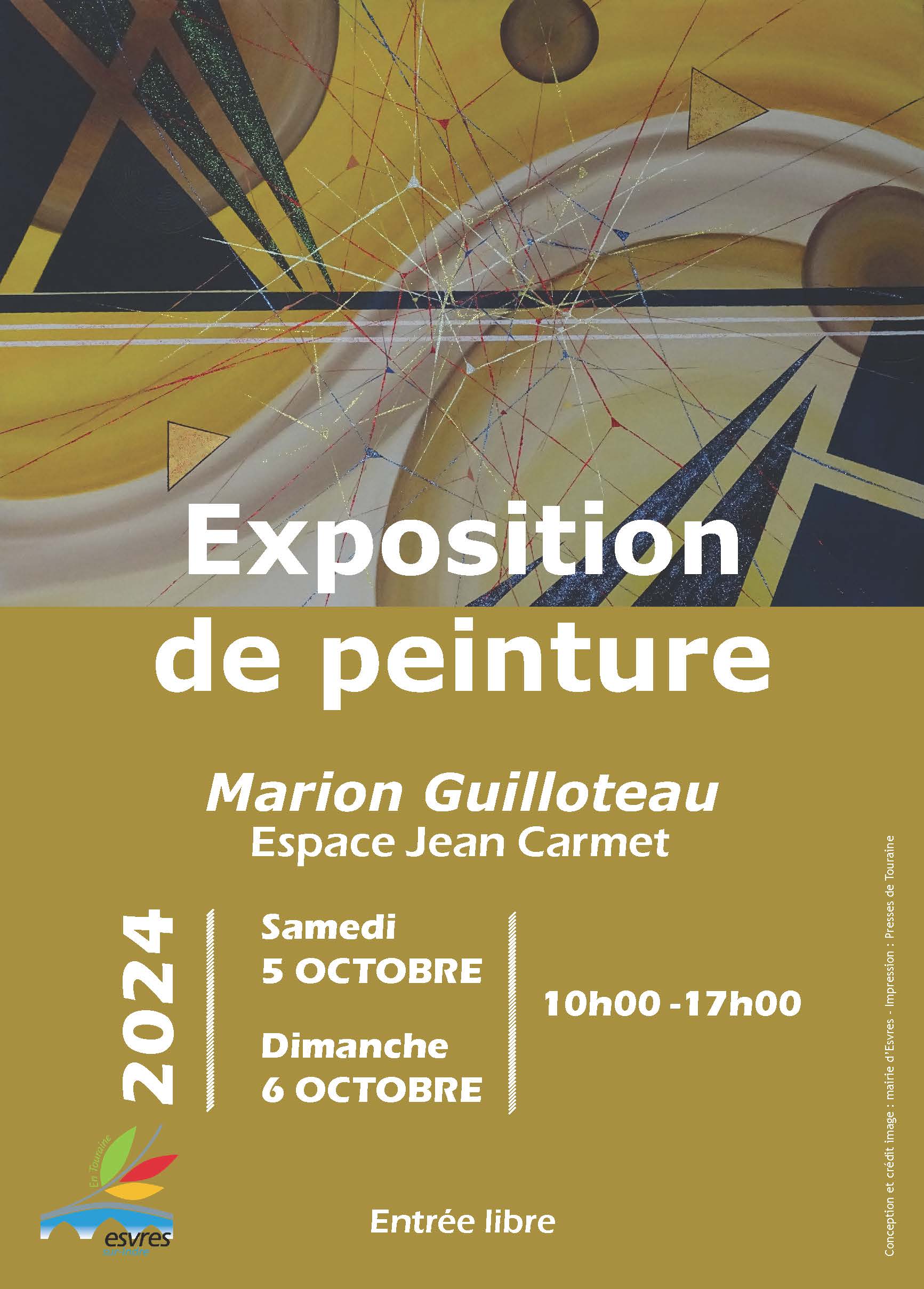 2024 affiche expo m guilloteau