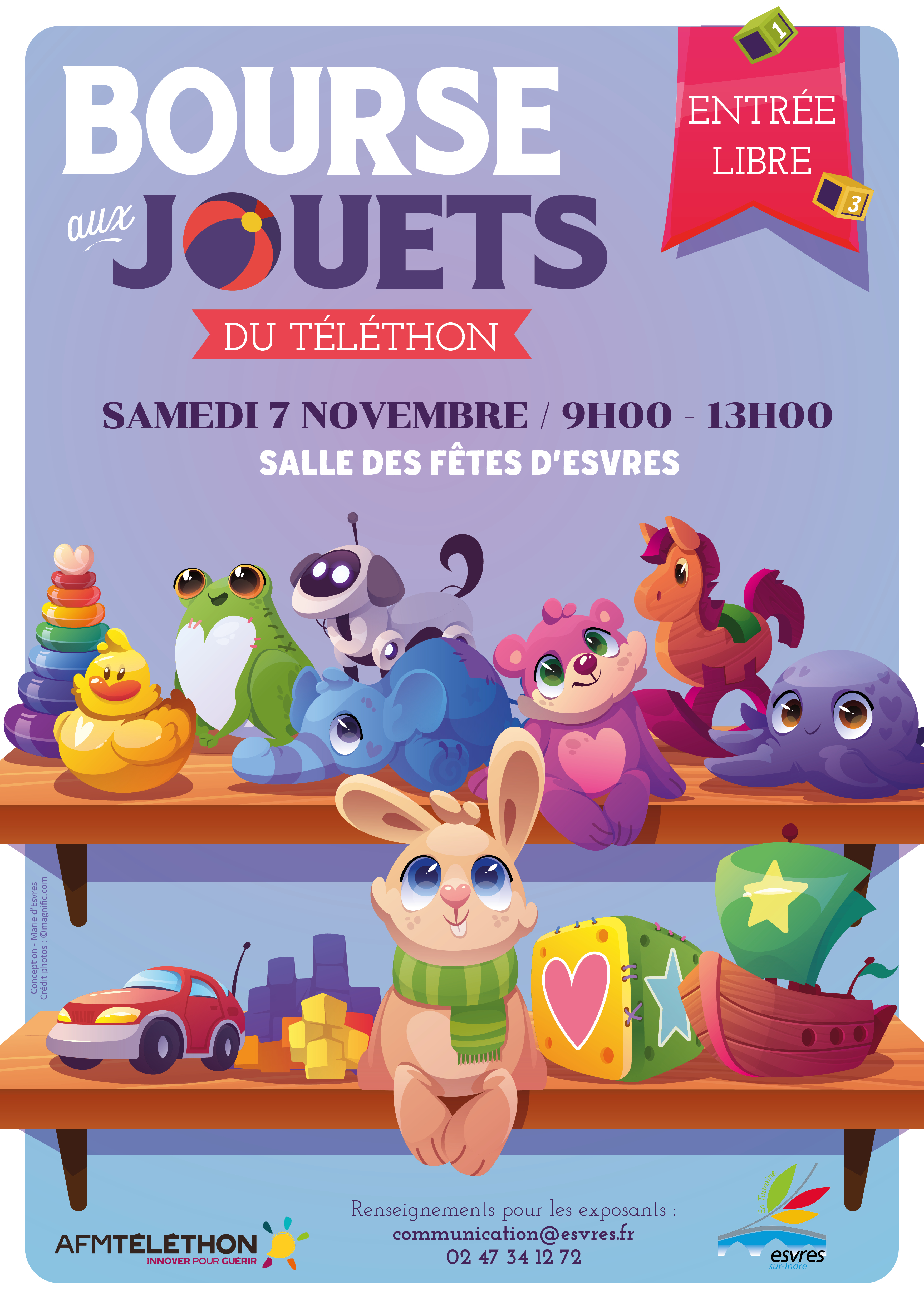 2026 Affiche bourse aux jouets
